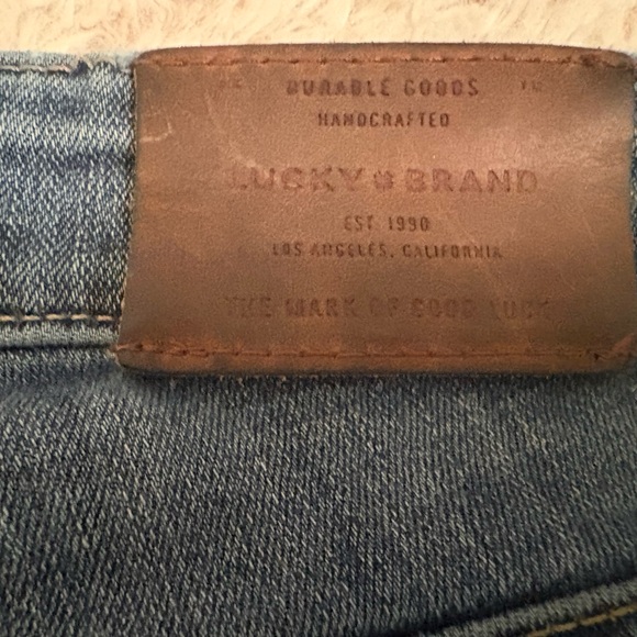 Lucky Brand Women's Sweet Boot Blue Jeans - Picture 5 of 5